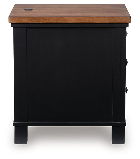 Wildenauer Chairside End Table - Furniture 4 Less Outlet (Salinas,CA)