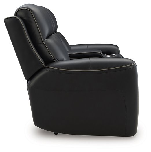5Z-Relaxation Power Reclining Loveseat with Console - Furniture 4 Less Outlet (Salinas,CA)