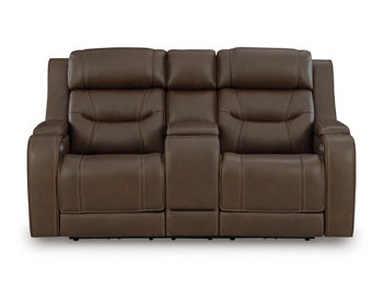 Knightington Power Reclining Loveseat with Audio Seating - Furniture 4 Less Outlet (Salinas,CA)