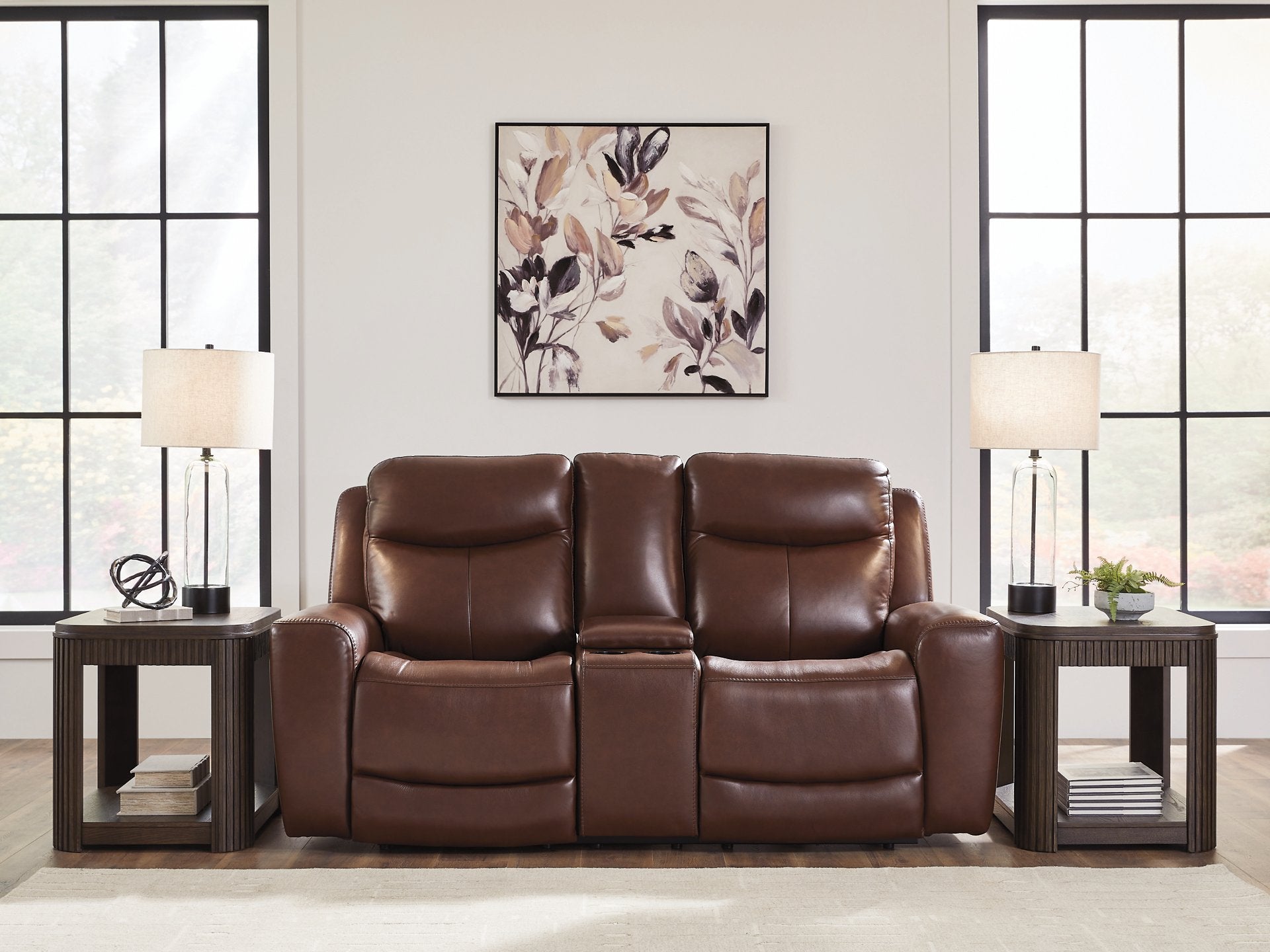Next Move Power Reclining Loveseat with Console - Furniture 4 Less Outlet (Salinas,CA)
