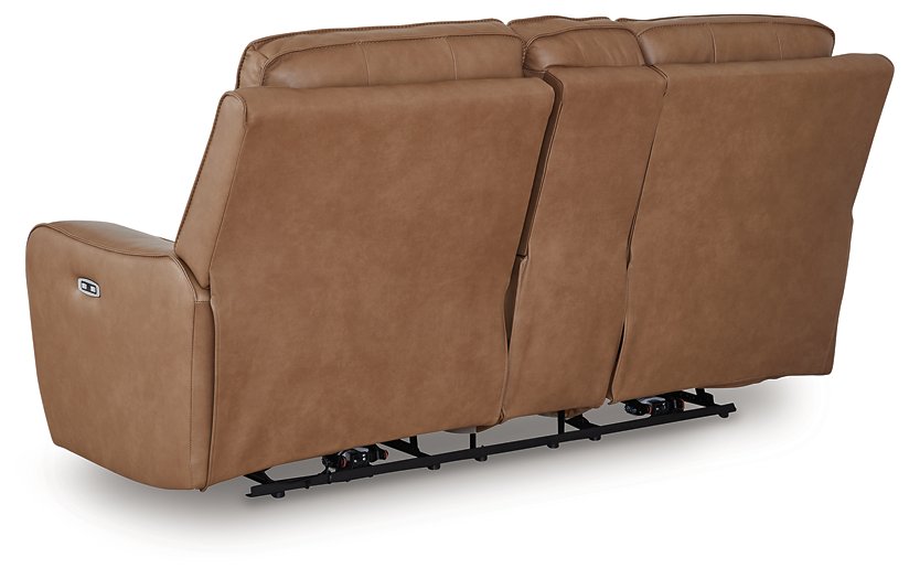 DeepWakes Power Reclining Loveseat with Console - Furniture 4 Less Outlet (Salinas,CA)