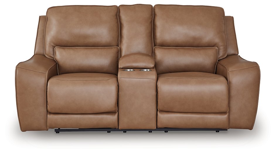 DeepWakes Power Reclining Loveseat with Console - Furniture 4 Less Outlet (Salinas,CA)