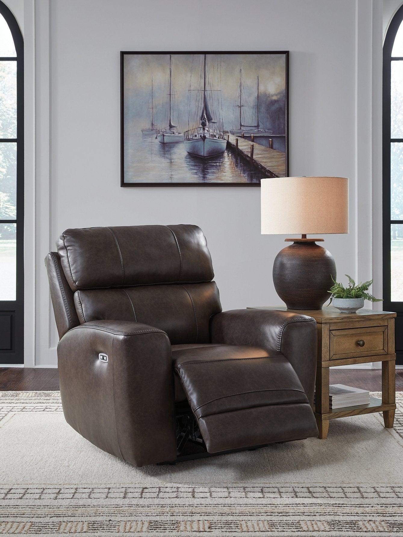 Crossplex Power Recliner - Furniture 4 Less Outlet (Salinas,CA)
