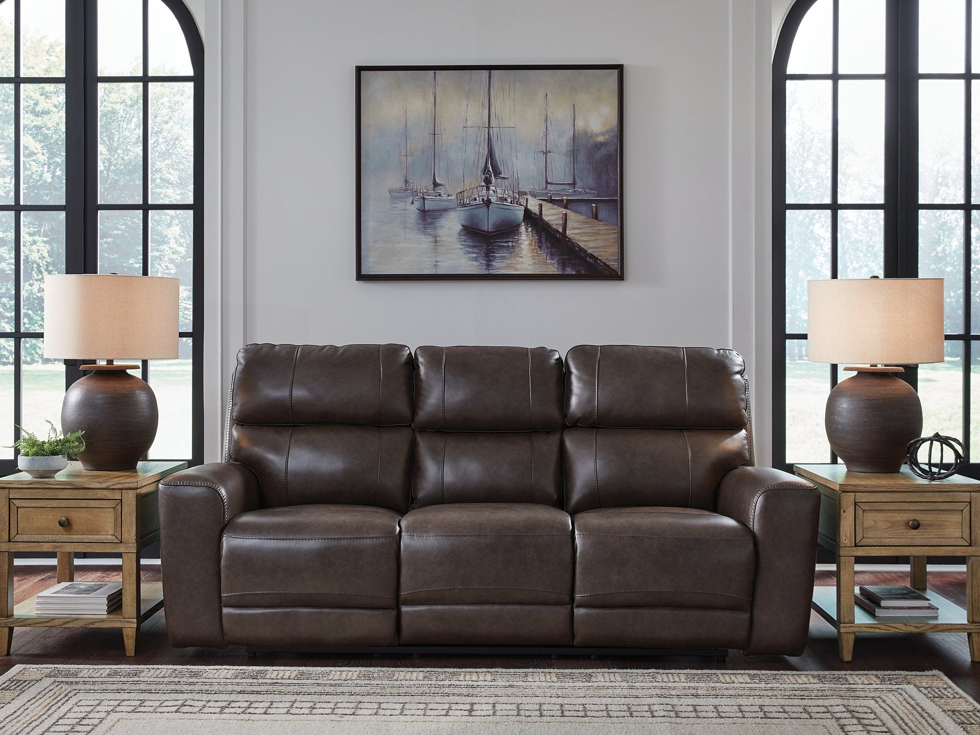 Crossplex Power Reclining Sofa - Furniture 4 Less Outlet (Salinas,CA)