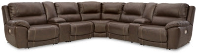 Dunleith Power Reclining Sectional - Furniture 4 Less Outlet (Salinas,CA)