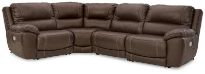 Dunleith Power Reclining Sectional - Furniture 4 Less Outlet (Salinas,CA)