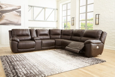 Dunleith Power Reclining Sectional - Furniture 4 Less Outlet (Salinas,CA)