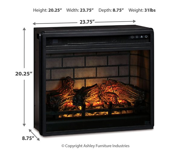 Wildenauer 76" TV Stand with Electric Fireplace - Furniture 4 Less Outlet (Salinas,CA)