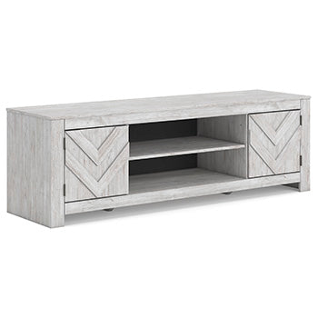 Cayboni 71" TV Stand with Electric Fireplace - Furniture 4 Less Outlet (Salinas,CA)