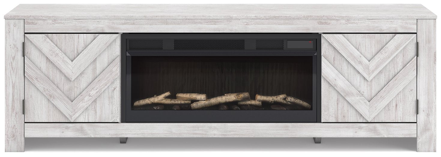 Cayboni 71" TV Stand with Electric Fireplace - Furniture 4 Less Outlet (Salinas,CA)