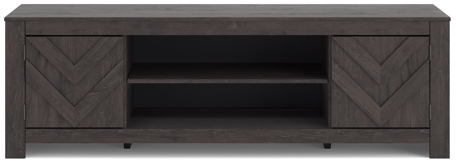 Cayboni 71" TV Stand with Electric Fireplace - Furniture 4 Less Outlet (Salinas,CA)