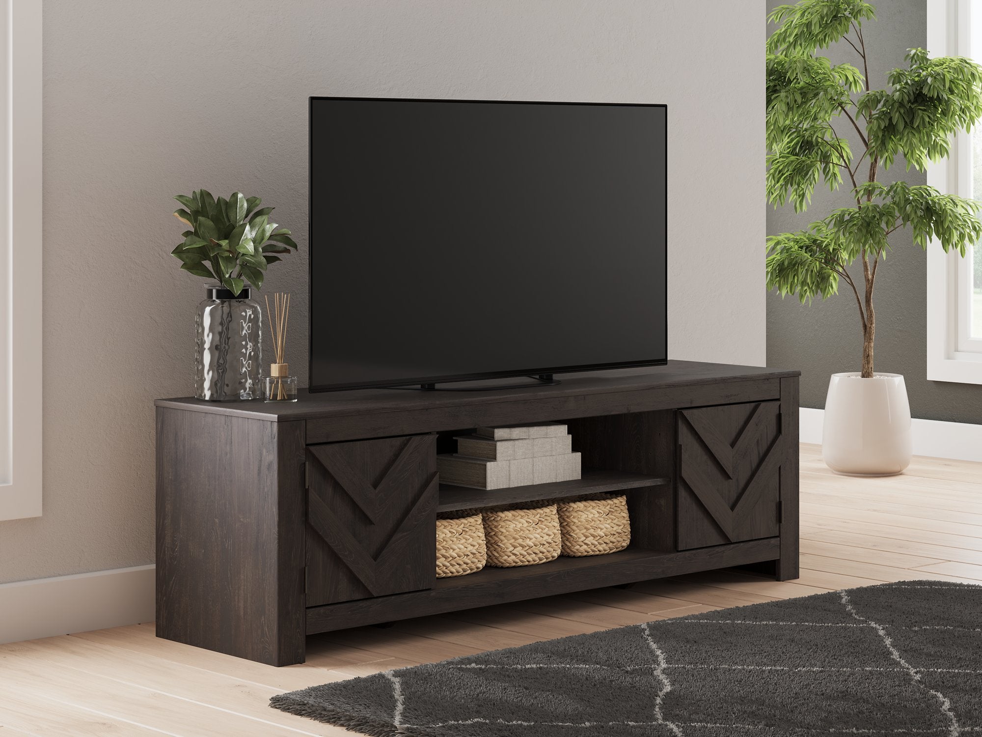 Cayboni 71" TV Stand - Furniture 4 Less Outlet (Salinas,CA)
