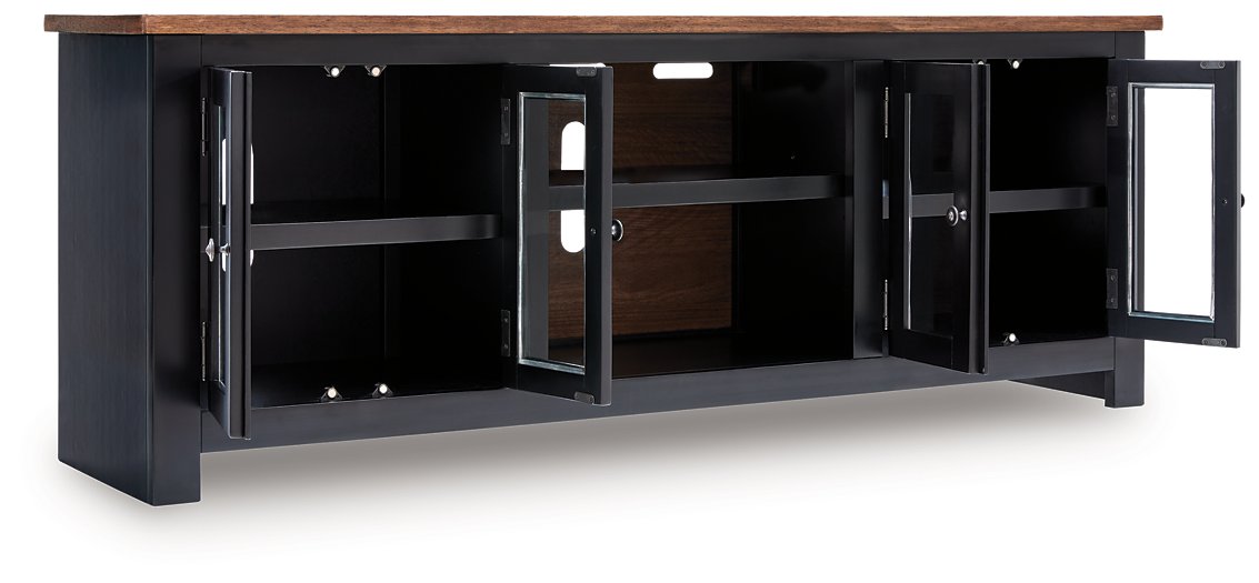 Wildenauer 76" TV Stand with Electric Fireplace - Furniture 4 Less Outlet (Salinas,CA)