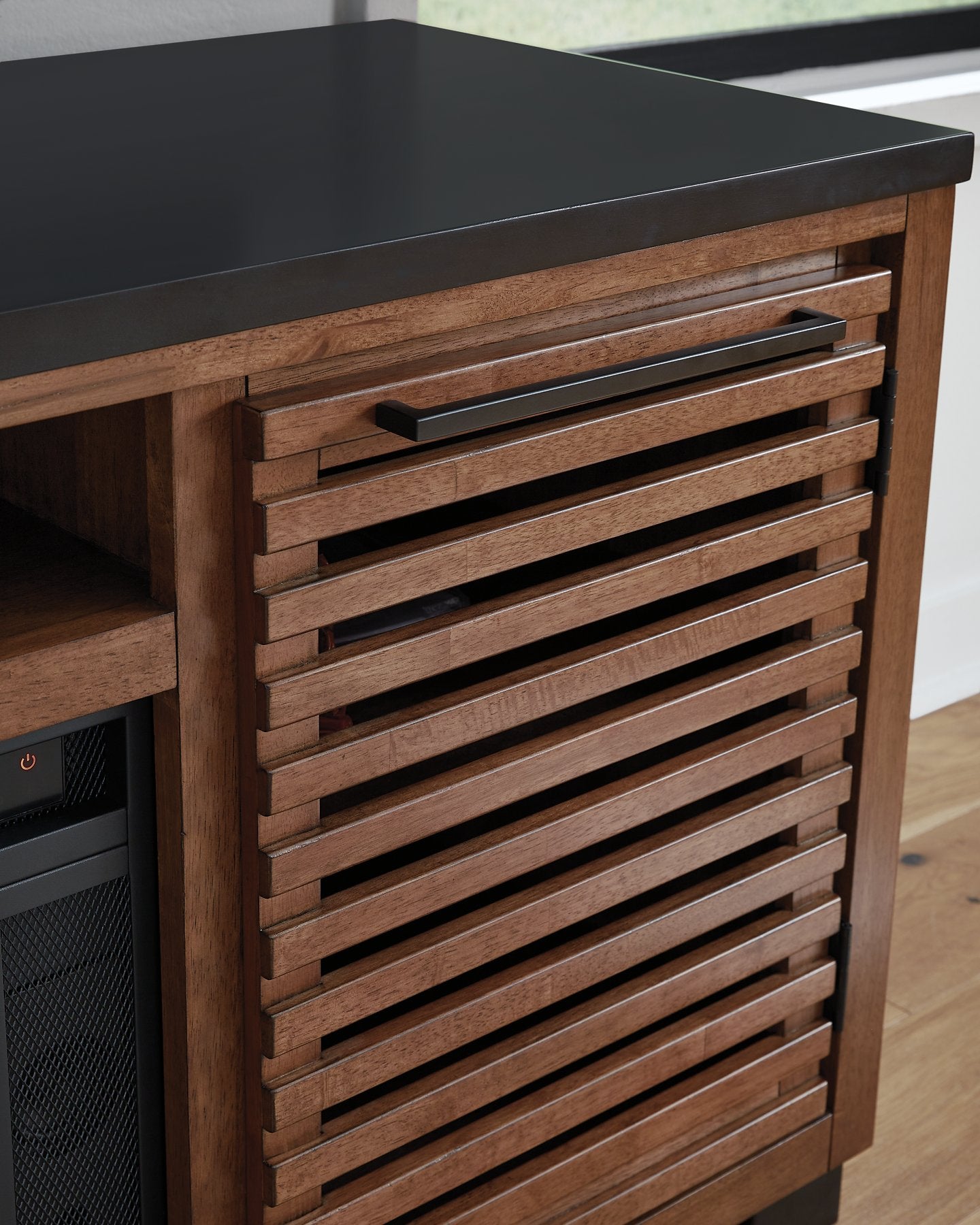 Kallari 84" TV Stand with Electric Fireplace - Furniture 4 Less Outlet (Salinas,CA)