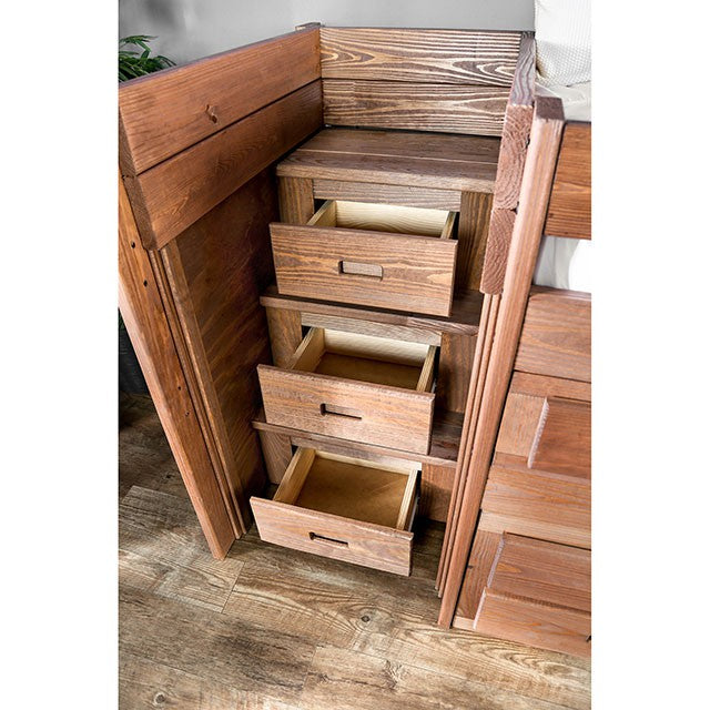 Cleo Twin Captain Bed - Furniture 4 Less Outlet (Salinas,CA)