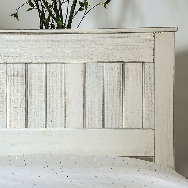 Rockwall Bed Grey & White - Furniture 4 Less Outlet (Salinas,CA)