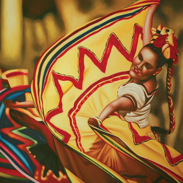 Danza Folklorica Printed Canvas Painting - Furniture 4 Less Outlet (Salinas,CA)