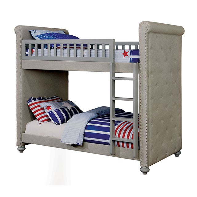 Sascha Twin/Twin Bunk Bed - Furniture 4 Less Outlet (Salinas,CA)