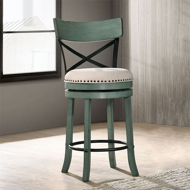 Clarence 24" Swivel Barstool (2/Box) - Furniture 4 Less Outlet (Salinas,CA)
