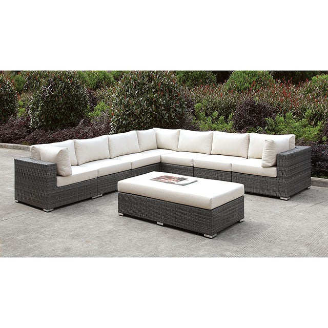 Somani LARGE L-Sectional + BENCH - Furniture 4 Less Outlet (Salinas,CA)