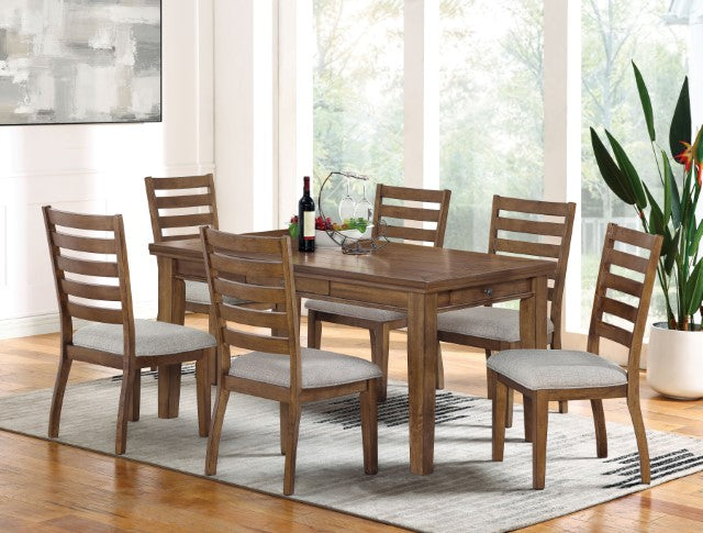 Rapidview 6 Pc Dining Table Set with Bench - Furniture 4 Less Outlet (Salinas,CA)