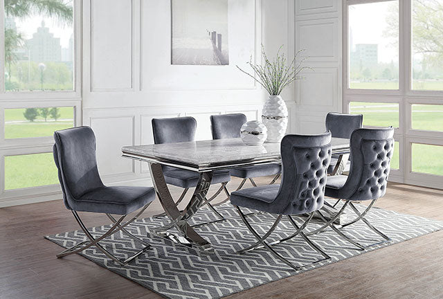 Wadenswil 7 Pc Dining Table Set - Furniture 4 Less Outlet (Salinas,CA)