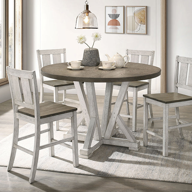 Dakota 5 Pc Counter Ht Table Set - Furniture 4 Less Outlet (Salinas,CA)