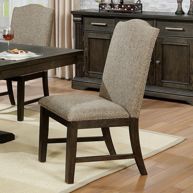 Faulk Side Chair (2 Ctn) Gray - Furniture 4 Less Outlet (Salinas,CA)