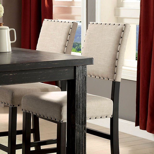Sania 5 Pc Counter Ht Table Set Rustic - Furniture 4 Less Outlet (Salinas,CA)