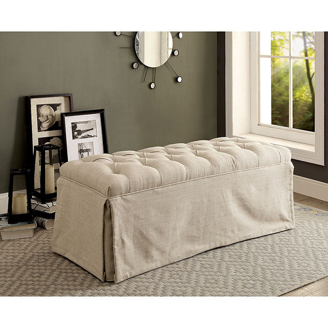 Payson Bench Beige - Furniture 4 Less Outlet (Salinas,CA)