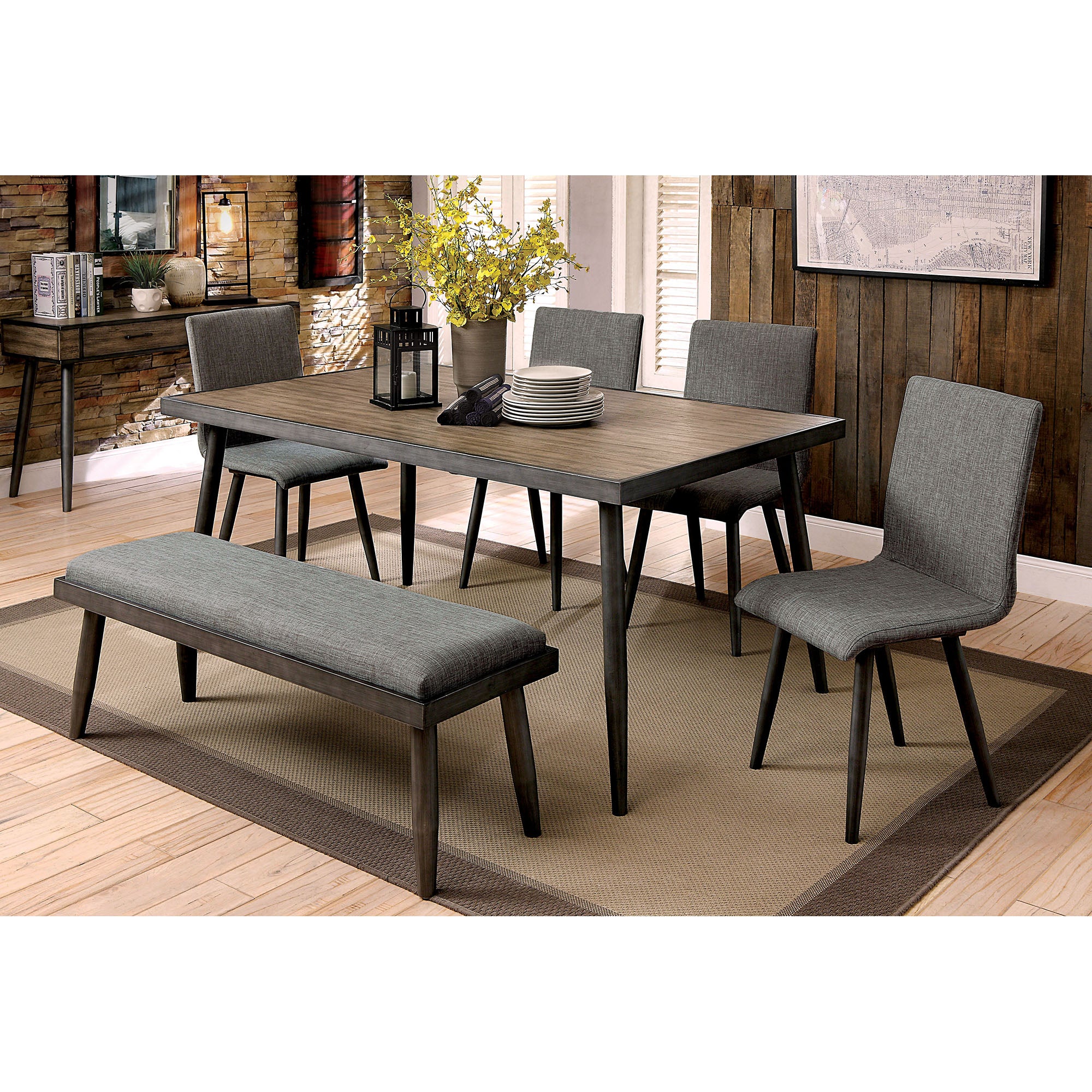 Vilhelm I Gray Dining Table - Furniture 4 Less Outlet (Salinas,CA)