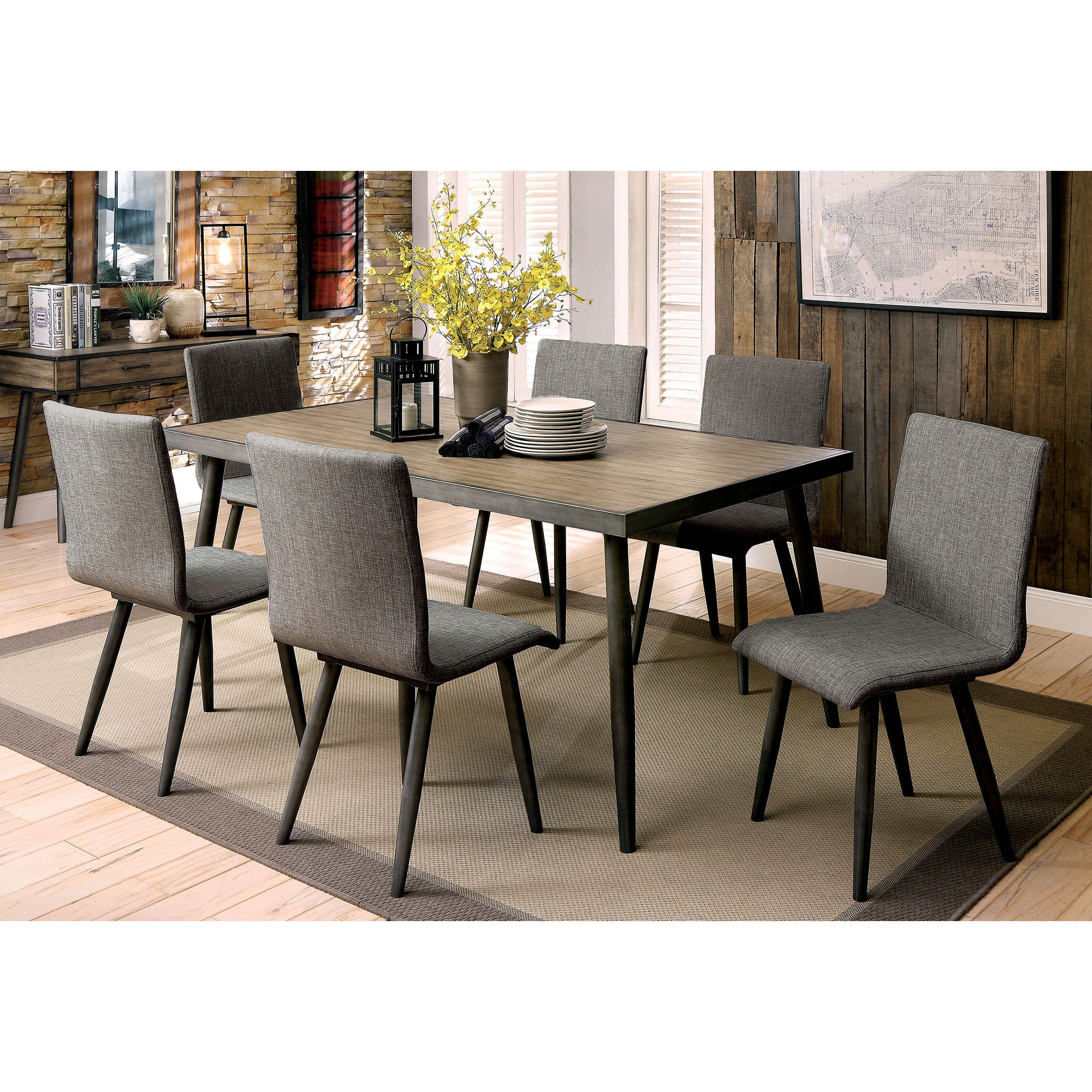 Vilhelm I Gray Side Chair (2/CTN) - Furniture 4 Less Outlet (Salinas,CA)