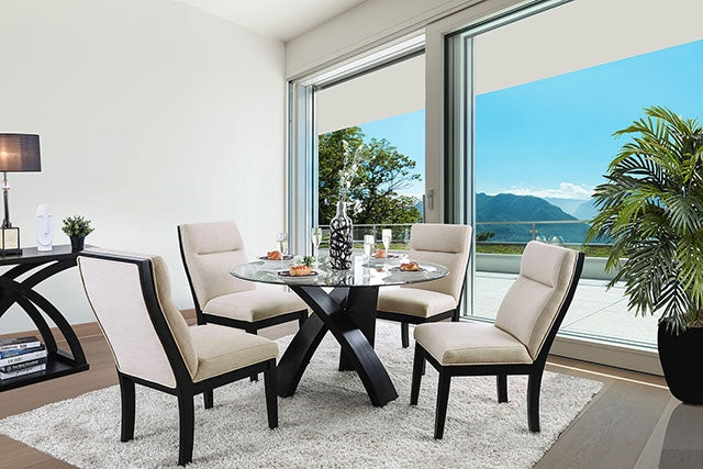 Jasmin 5 Pc Dining Table Set - Furniture 4 Less Outlet (Salinas,CA)