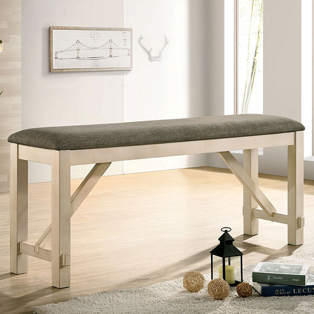 Jamestown Counter Ht. Bench - Furniture 4 Less Outlet (Salinas,CA)