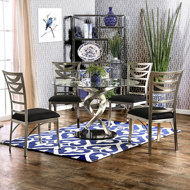Roxo 5 Pc Dining Table Set - Furniture 4 Less Outlet (Salinas,CA)