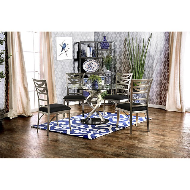 Roxo 5 Pc Dining Table Set - Furniture 4 Less Outlet (Salinas,CA)