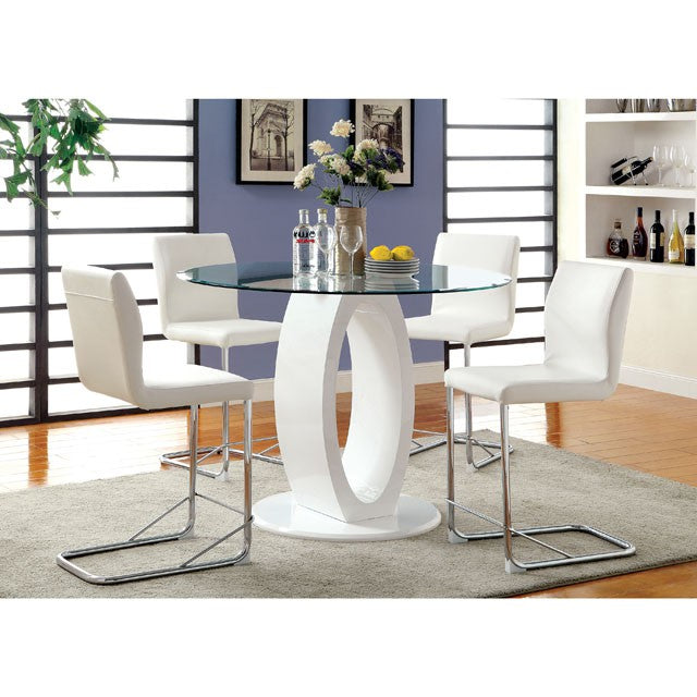 Lodia 5 Pc Counter Ht Table Set - Furniture 4 Less Outlet (Salinas,CA)