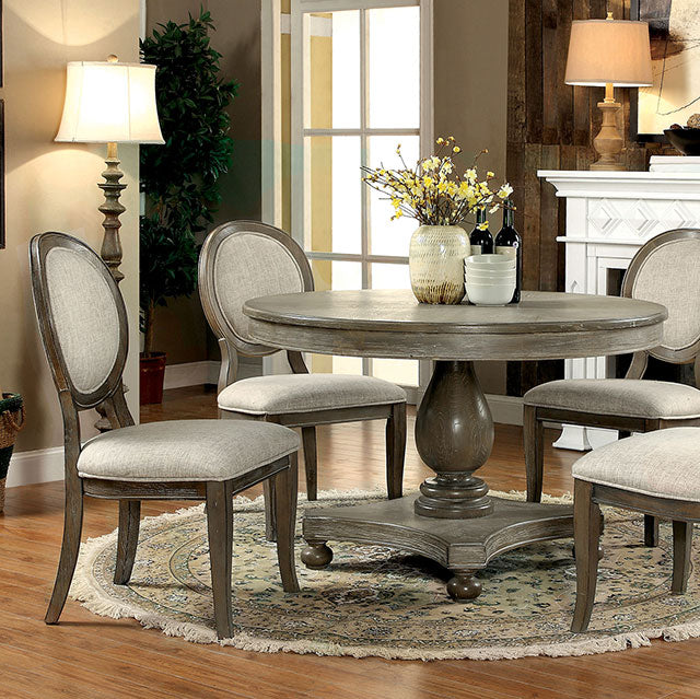 Kathryn 5 Pc Dining Table Set Rustic - Furniture 4 Less Outlet (Salinas,CA)