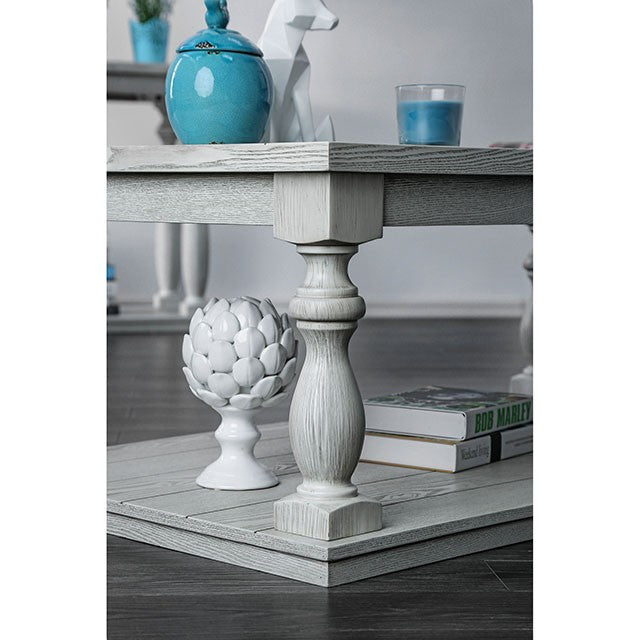 Arlington Antique White Sofa Table - Furniture 4 Less Outlet (Salinas,CA)
