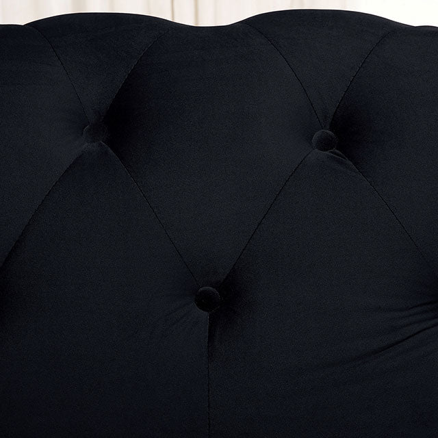 Giacomo Loveseat Black - Furniture 4 Less Outlet (Salinas,CA)