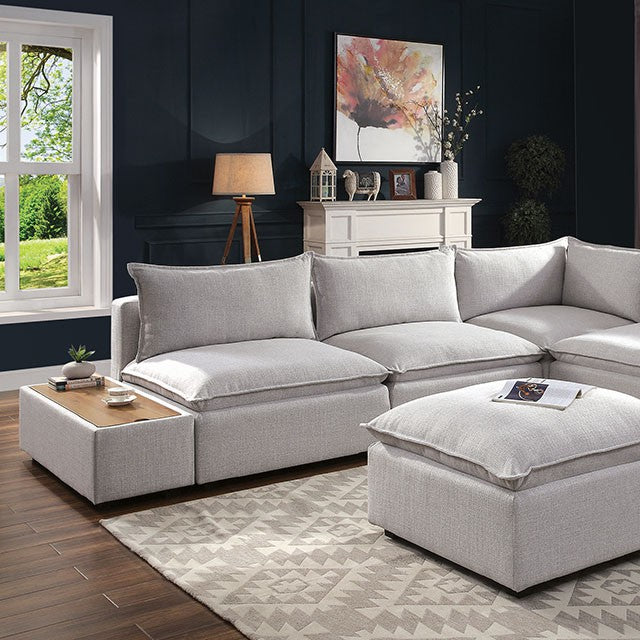 Arlene Sectional White - Furniture 4 Less Outlet (Salinas,CA)