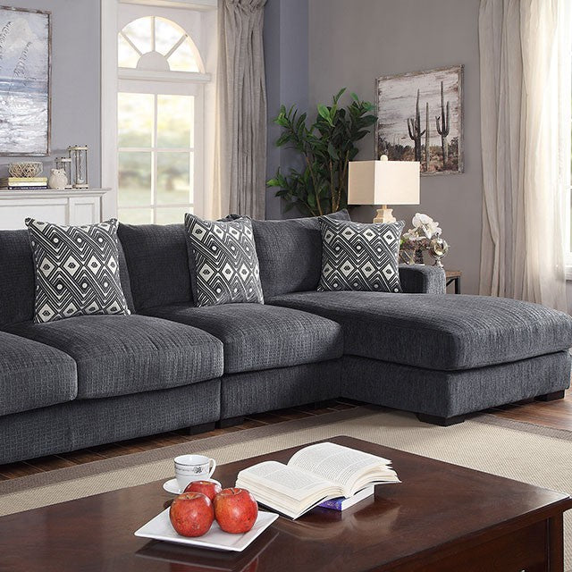 Kaylee Large L-Sectional w/ Right Chaise - Furniture 4 Less Outlet (Salinas,CA)