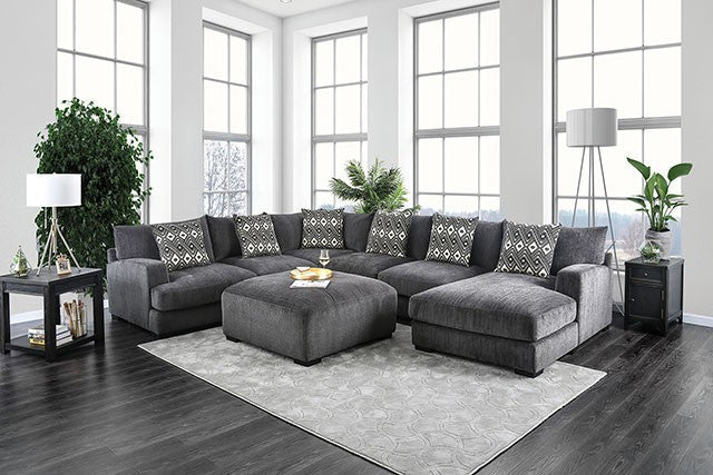 Kaylee U-Sectional w/ Right Chaise - Furniture 4 Less Outlet (Salinas,CA)