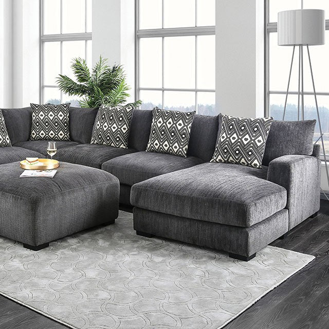 Kaylee U-Sectional w/ Right Chaise - Furniture 4 Less Outlet (Salinas,CA)