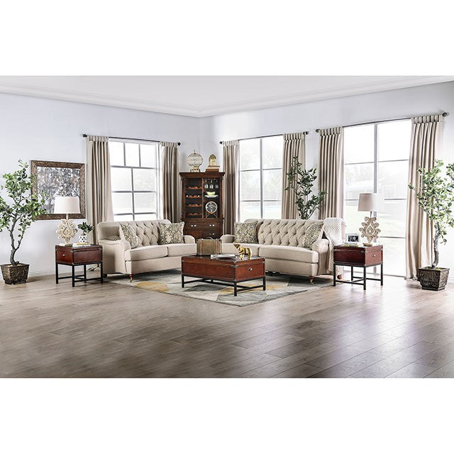 Laney Sofa Beige - Furniture 4 Less Outlet (Salinas,CA)