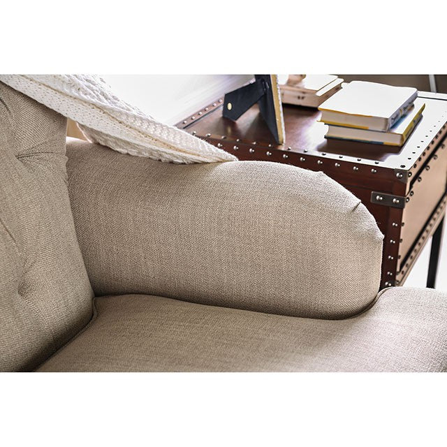 Laney Sofa Beige - Furniture 4 Less Outlet (Salinas,CA)