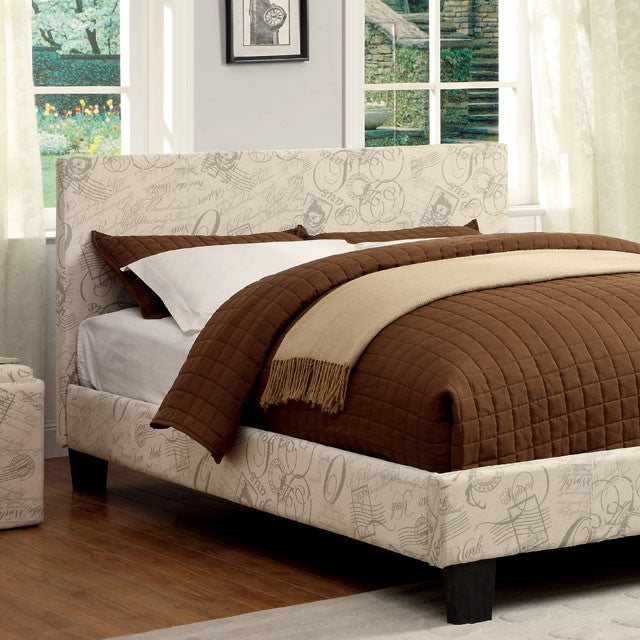 Winn Park Full Bed Grey & Cream - Furniture 4 Less Outlet (Salinas,CA)