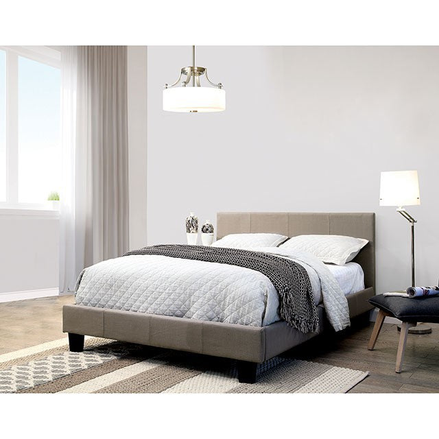 Sims Bed Grey & Black - Furniture 4 Less Outlet (Salinas,CA)