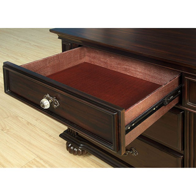 Syracuse Dark Walnut Dresser - Furniture 4 Less Outlet (Salinas,CA)