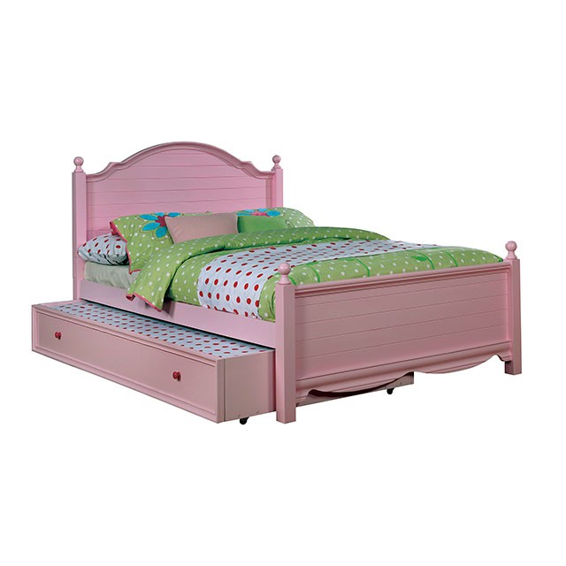 Diane Twin Bed Pink & Grey - Furniture 4 Less Outlet (Salinas,CA)